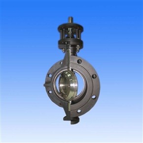 法蘭式三偏心金屬硬密封蝶閥